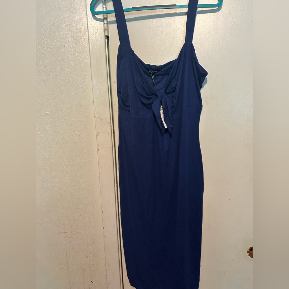 Tie Front Dress